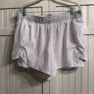 Nike Women's White Running Shorts